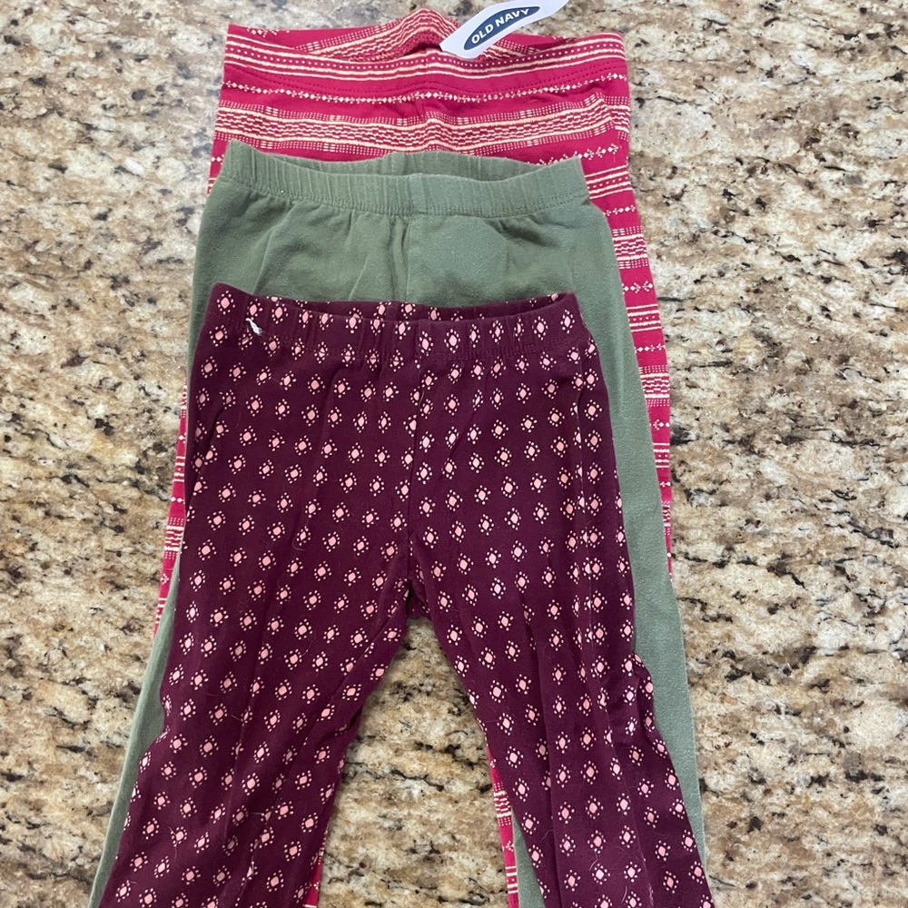 Lot (3) Pairs of Leggings 3T